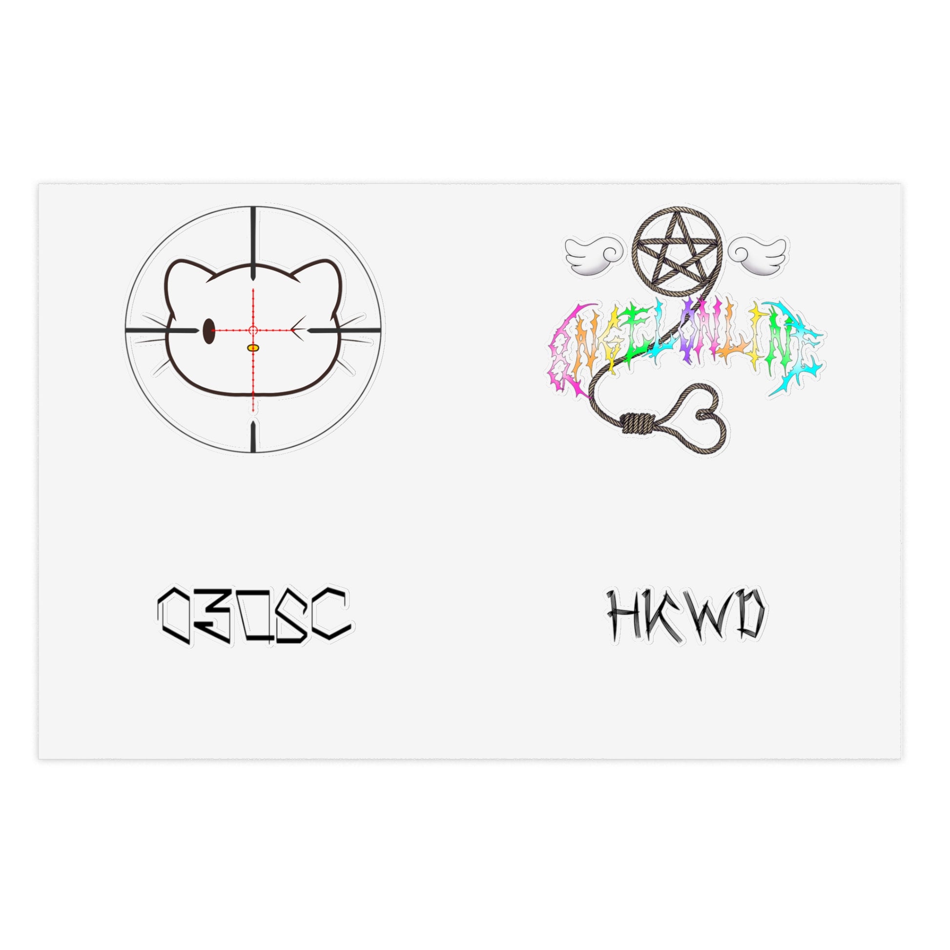 HKWD Sticker Sheets -  - Paper products