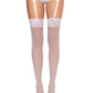 Nuna Sheer Thigh High Stockings -  - Hosiery