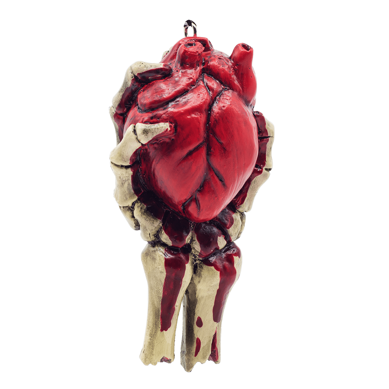 Here's My Heart Ornament - Gothic Valentine's Gift - Romantic Horror Decoration