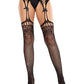 Amelie Rhinestone Garter Belt Tights -  - Hosiery
