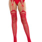 Amelie Rhinestone Garter Belt Tights -  - Hosiery