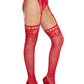 Amelie Rhinestone Garter Belt Tights -  - Hosiery