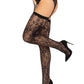 Rachel Lace Thigh Highs and Garter Belt -  - Hosiery
