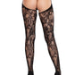 Selene Lace Crotchless Tights -  - Crotchless Tights