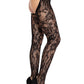 Selene Lace Crotchless Tights -  - Crotchless Tights
