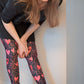 Web of Love Valentine Spooky Spider Web Johanna Parker Exclusive Leggings -  - Leggings