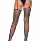 Everly Rhinestone Garter Belt and Stockings Set -  - Hosiery