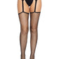 Kylie Garter Belt Fishnet Stockings -  - Hosiery