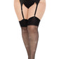 Harmony Wide Top Rhinestone Stockings