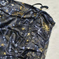Starry Night Midi Skirt Set One Shoulder Bustier Cinching Side Zips -  - Skirt Set