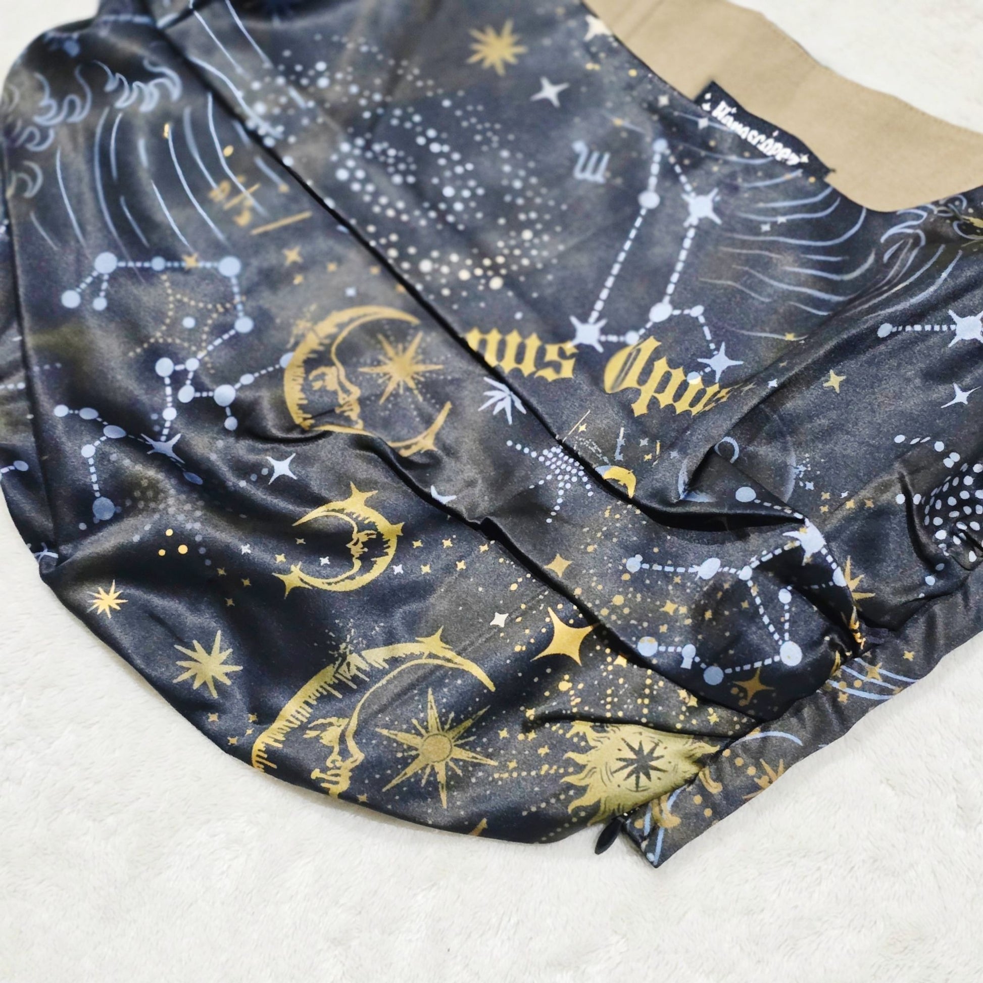 Starry Night Midi Skirt Set One Shoulder Bustier Cinching Side Zips -  - Skirt Set