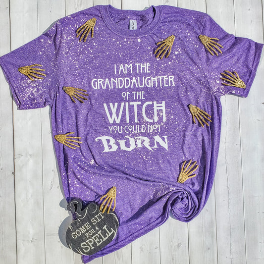 Granddaughter of The Witch Tee - Distressed or Solid Unisex Shirt