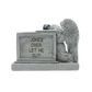 Tombstone Jokes Over Let Me Out Ornament - Dark Humor Halloween Decoration - Cemetery Comedy -  - Holiday Ornaments
