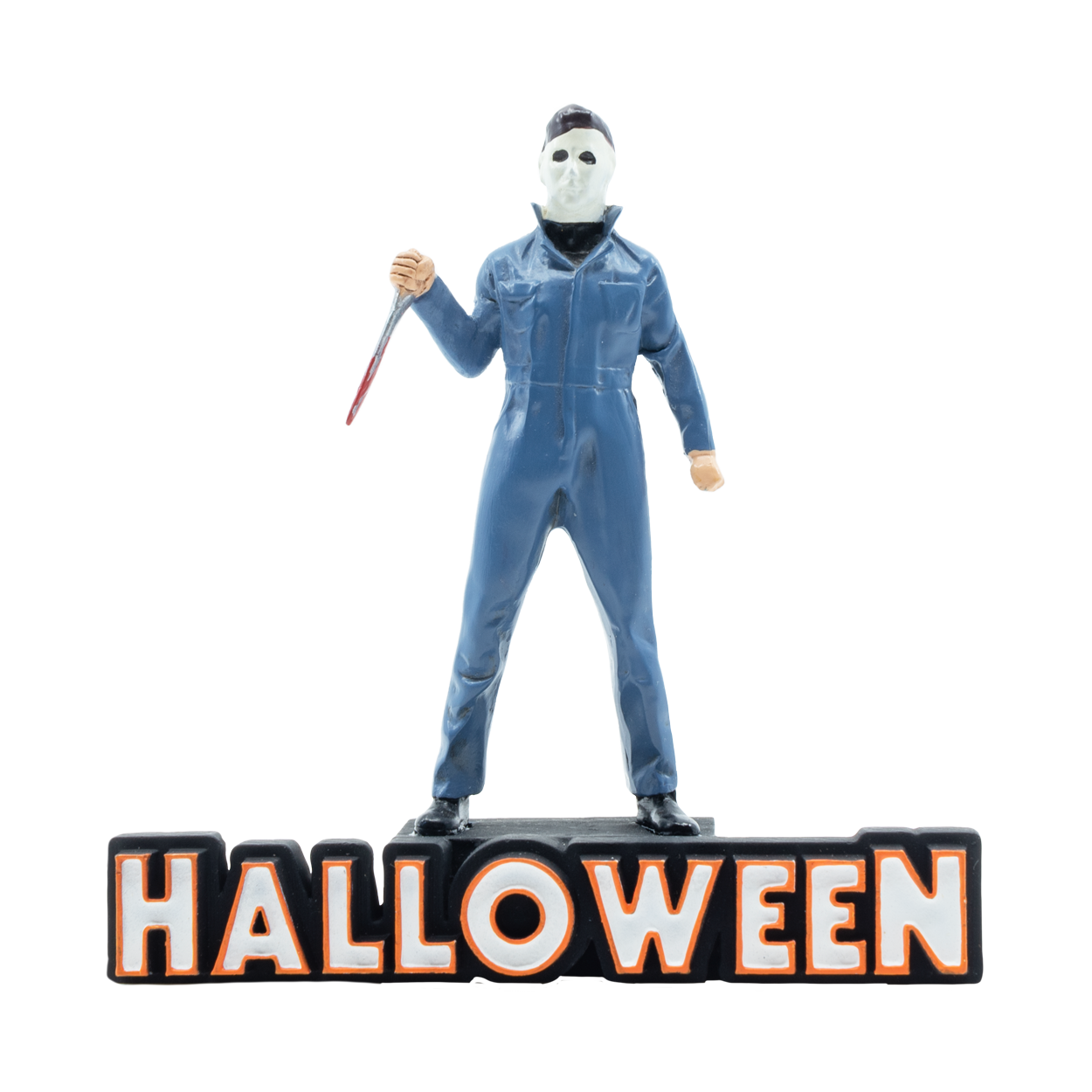 Michael Myers Ready To Attack Ornament - Halloween Movie Killer - Horror Icon Collectible