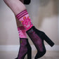 Cute Baphomet Goat Crew Socks -  - Socks