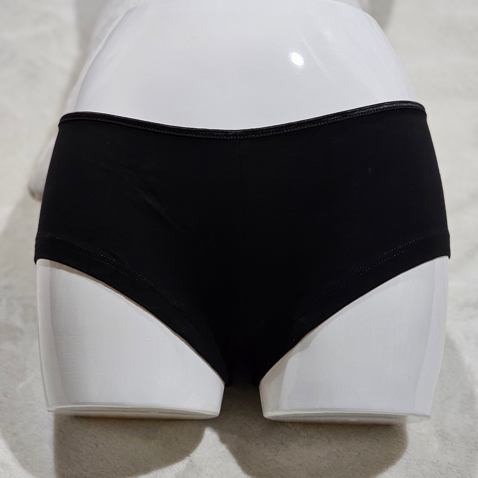Bad Boo Undies | Black Cheeky Ghost Bad Boooooooujee Graphic on Back - Femfetti - Panties