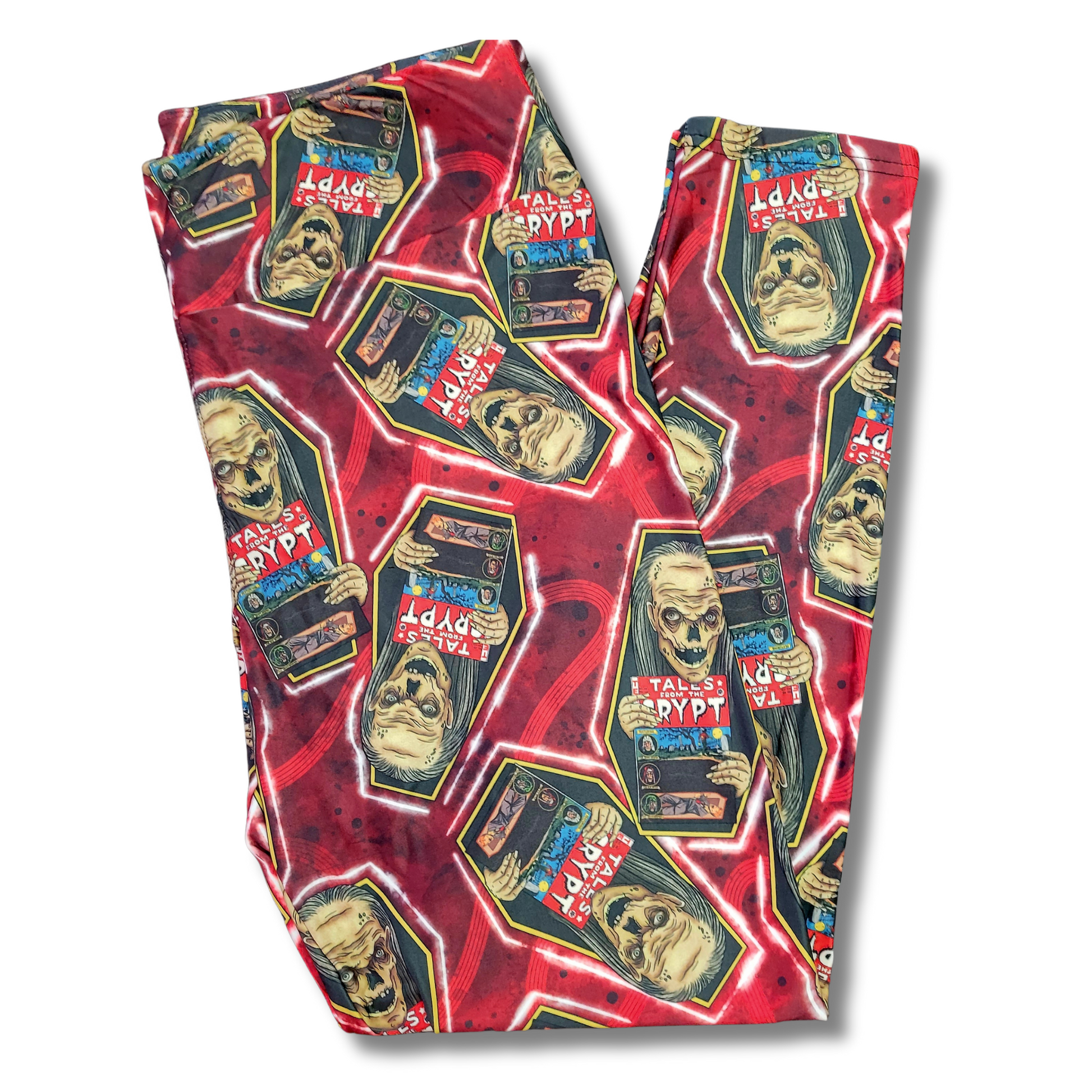 Tales From The Crypt - Exclusive Themed Leggings Box High-quality Handcrafted Vibrant Leggings -  - Leggings
