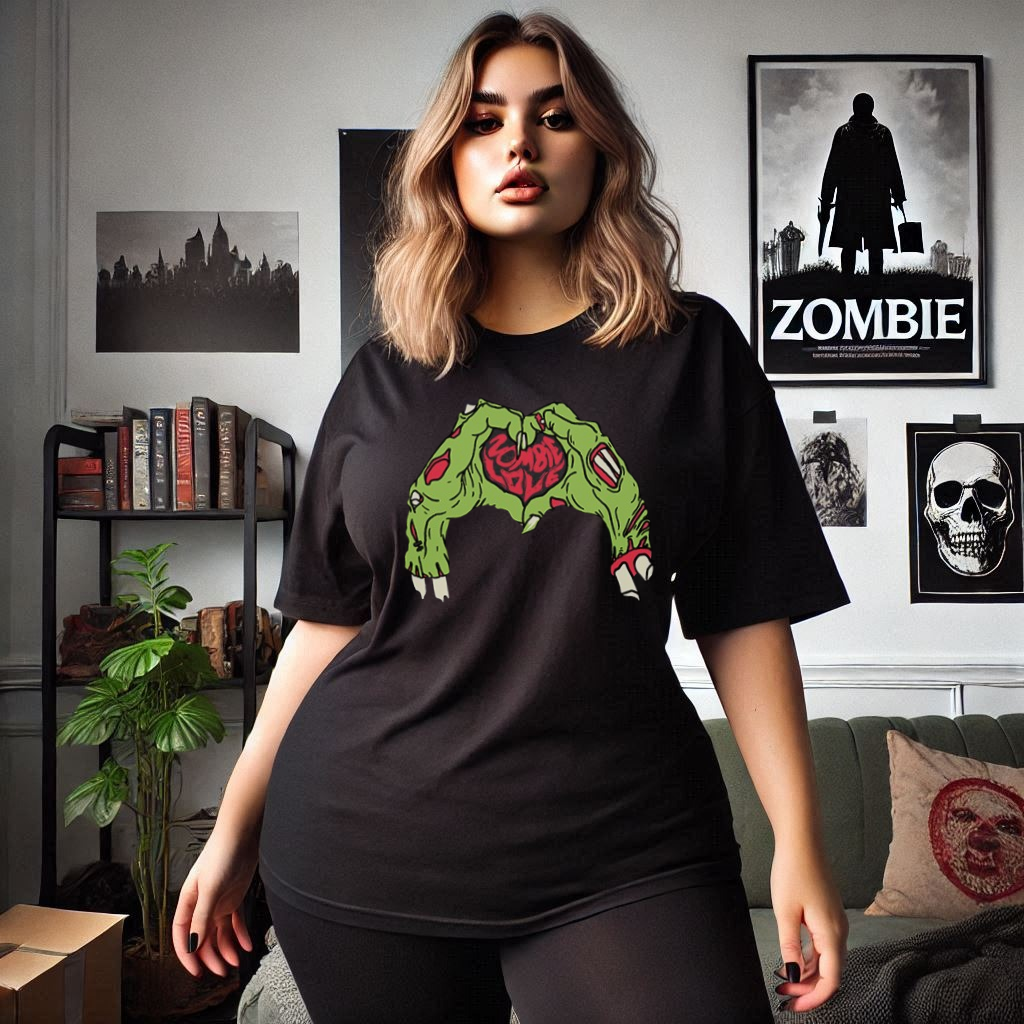 Zombie Love Top - Unisex Halloween Shirt for Undead Romance