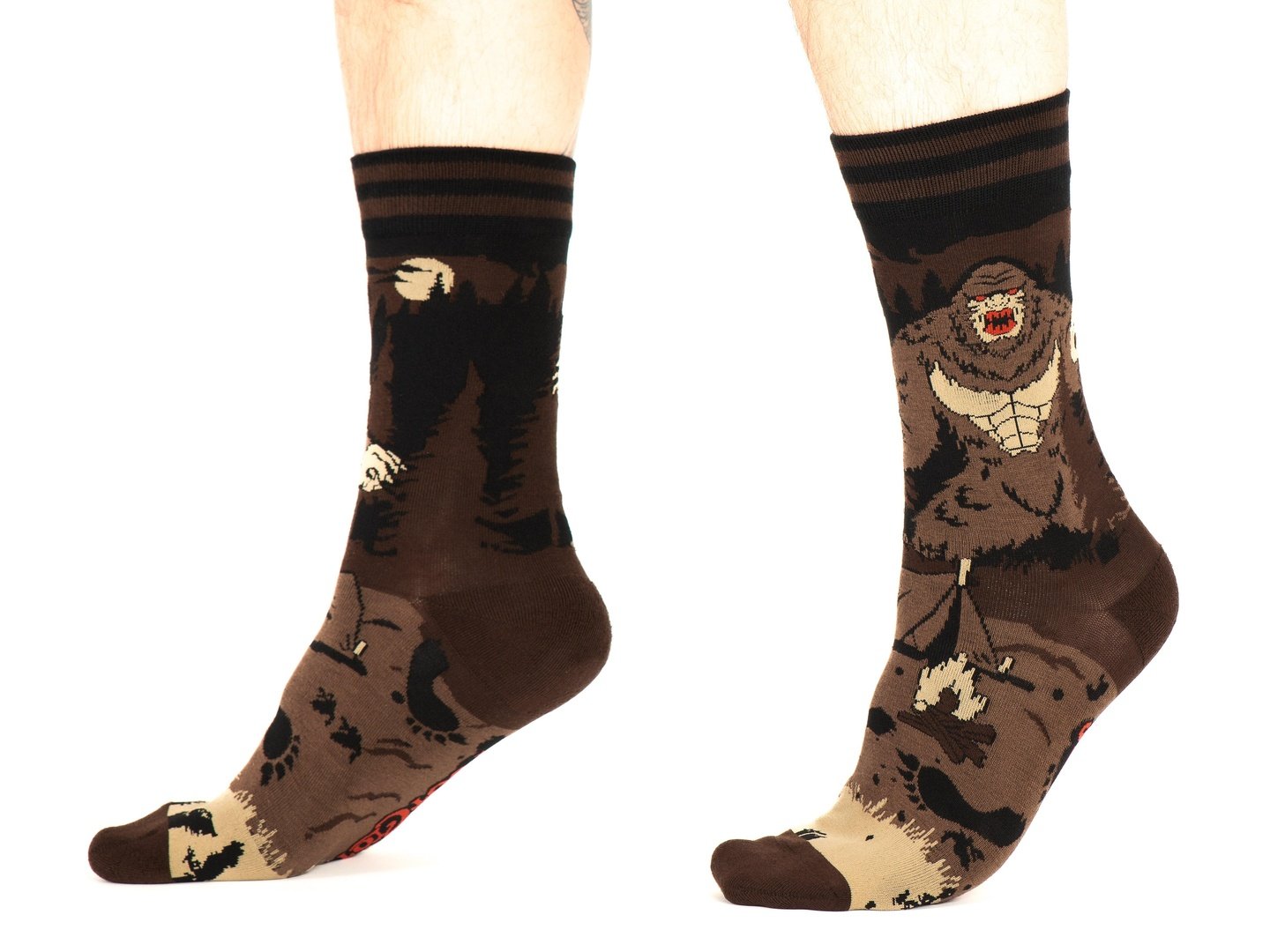 Bigfoot Crew Socks -  - Socks