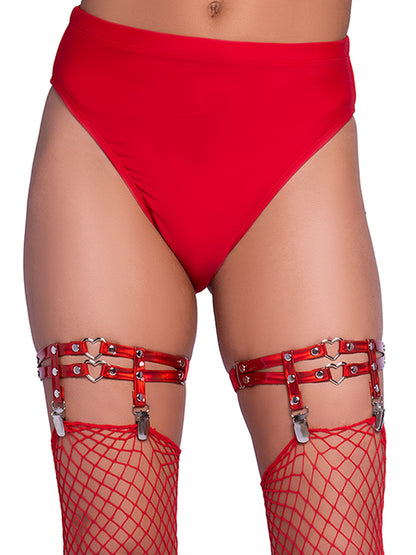 Heart Thigh Garters -  - Hosiery