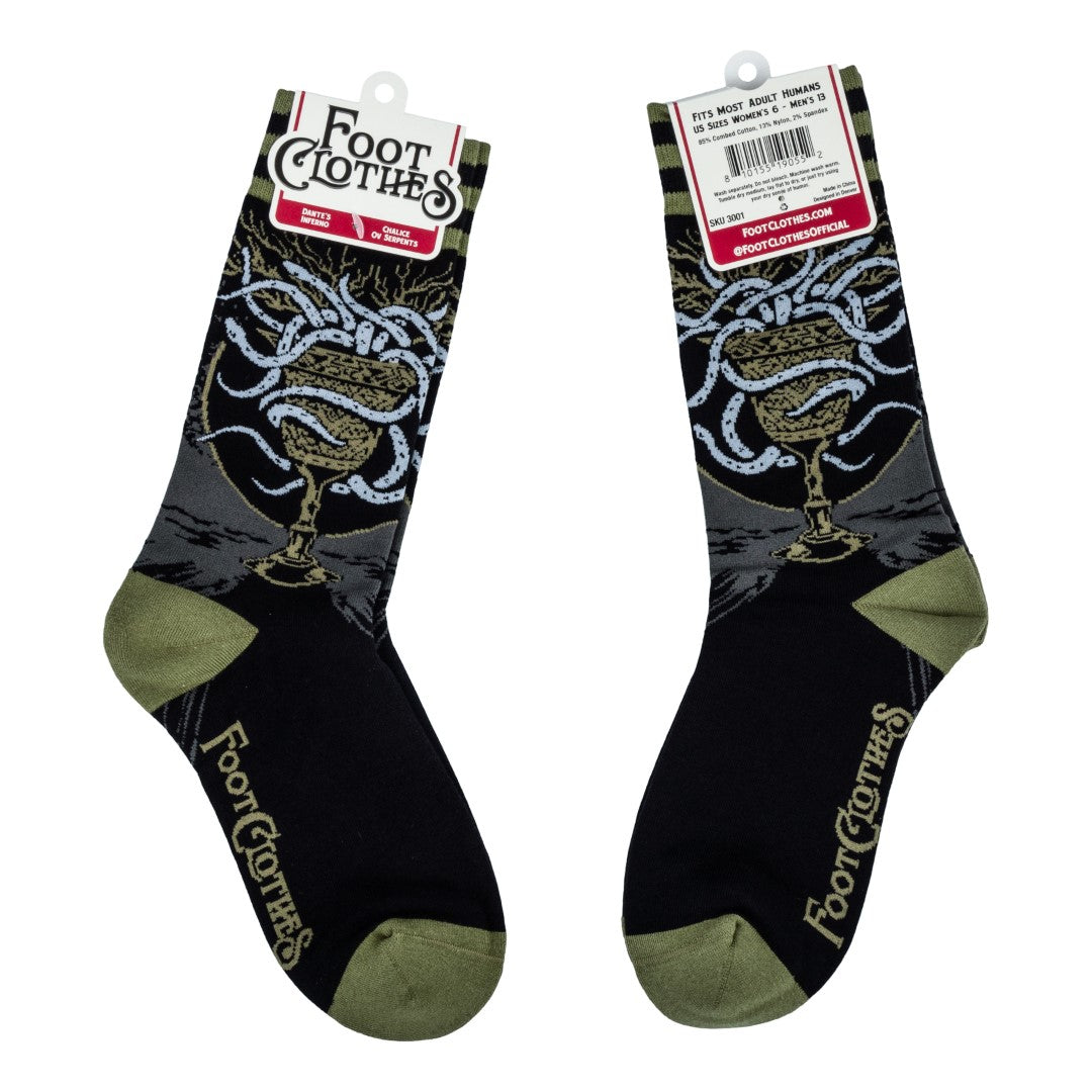 Chalice ov Serpents Crew Socks -  - Socks