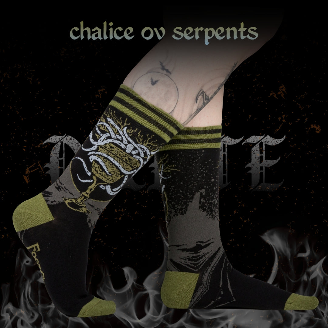 Chalice ov Serpents Crew Socks -  - Socks