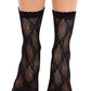 Bow Babe Ankle Socks - Fishnet Bow Socks - Cute Hosiery Accessory -  - Fishnet Socks