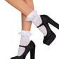 Diem Lace Ruffle Anklet Socks -  - Hosiery