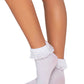 Lola Ruffle Bow Ankle Socks -  - Hosiery