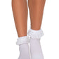 Lola Ruffle Bow Ankle Socks -  - Hosiery