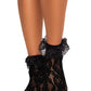 Liora Socks with Ruffle Cuff -  - Hosiery