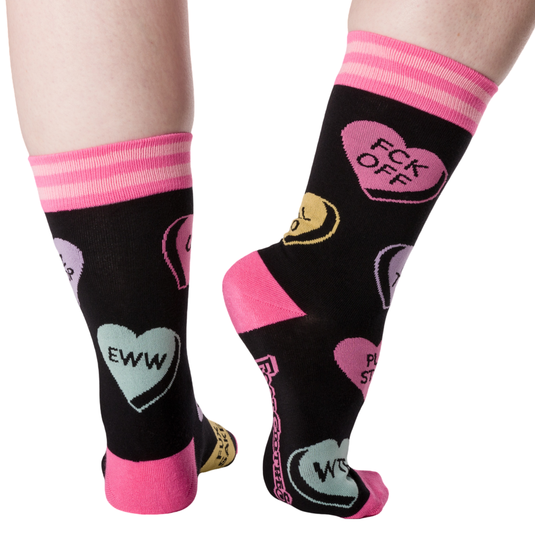 Heartbreaker Crew Socks -  - Socks