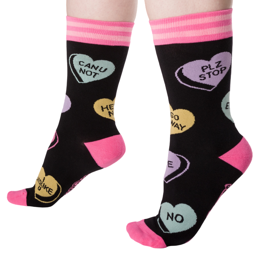 Heartbreaker Crew Socks -  - Socks