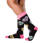 Heartbreaker Crew Socks -  - Socks