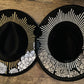 Vegan Felt Hat - XL Brim - Dahlia Burst -  - 