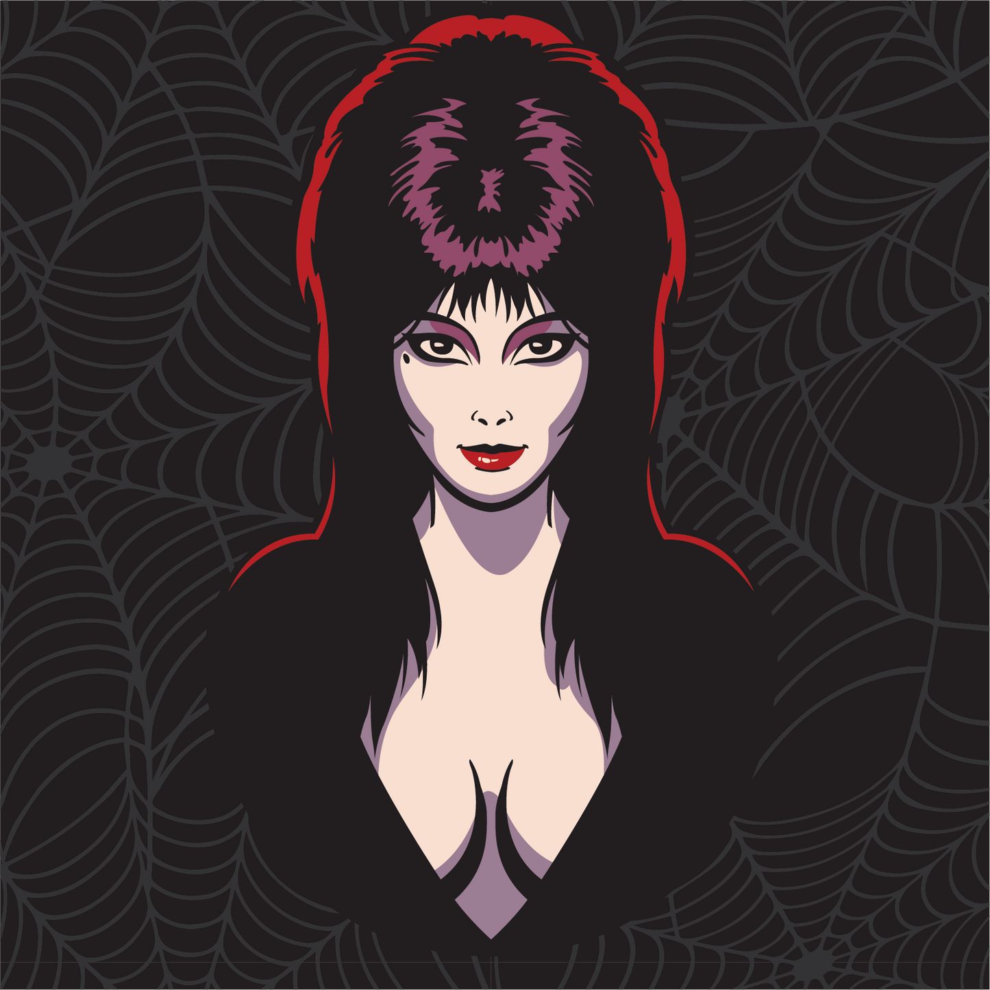 Elvira Mistress of the Dark Crew Socks -  - Socks