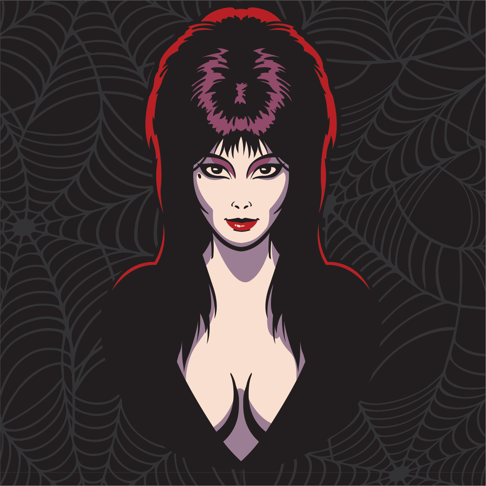 Elvira Mistress of the Dark Crew Socks -  - Socks