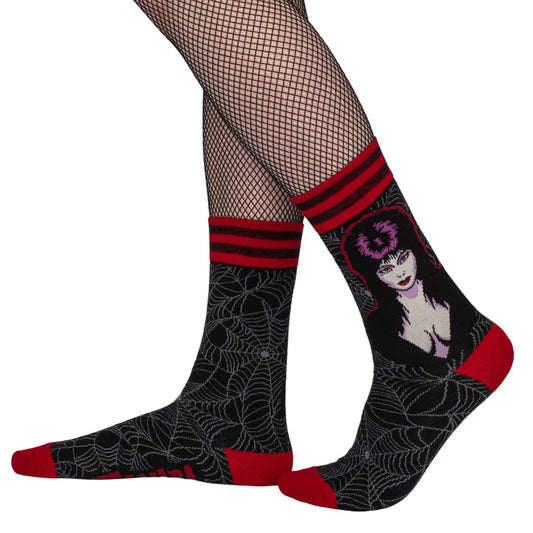 Elvira Mistress of the Dark Crew Socks -  - Socks
