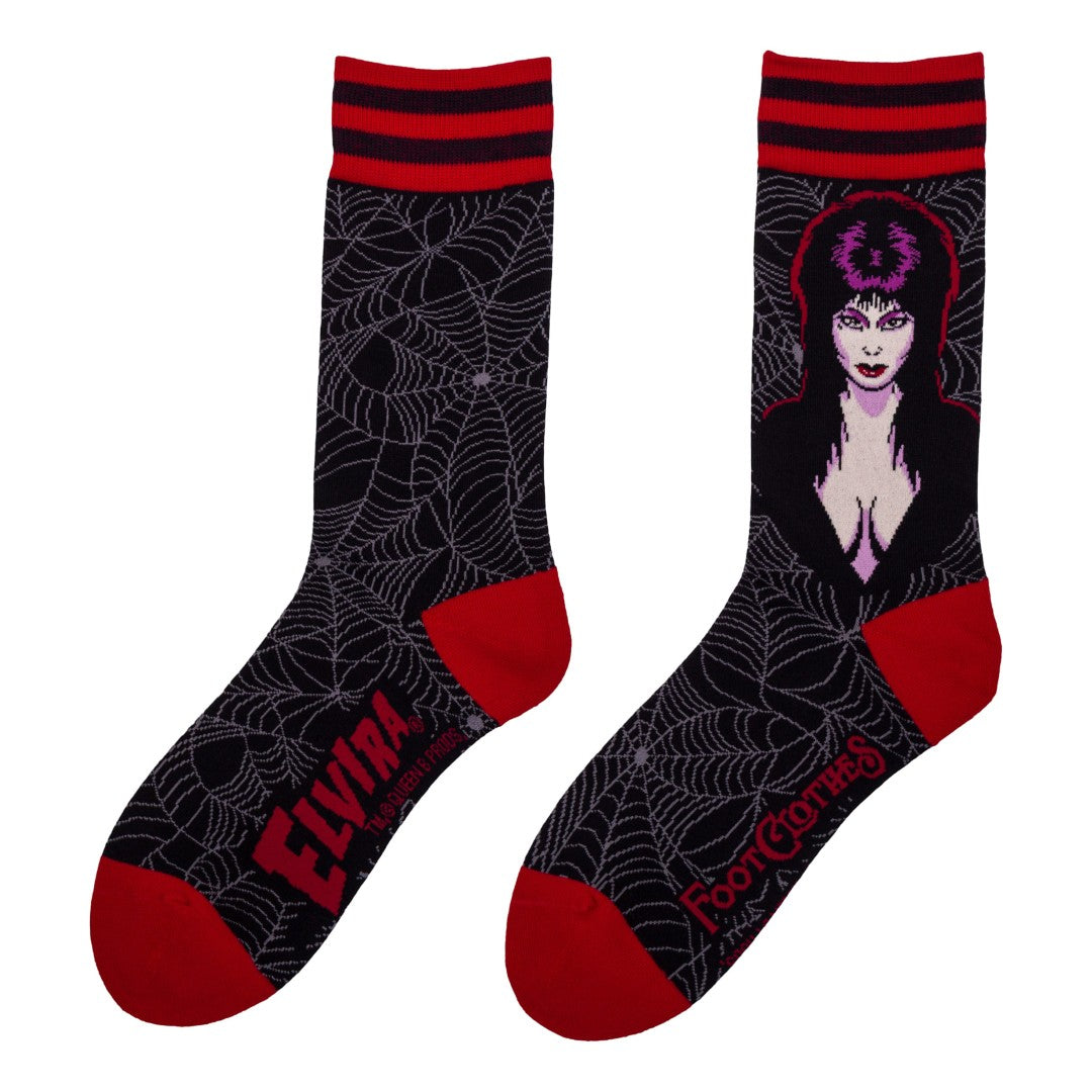 Elvira Mistress of the Dark Crew Socks -  - Socks