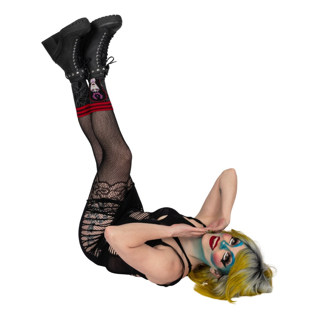 Elvira Mistress of the Dark Crew Socks -  - Socks