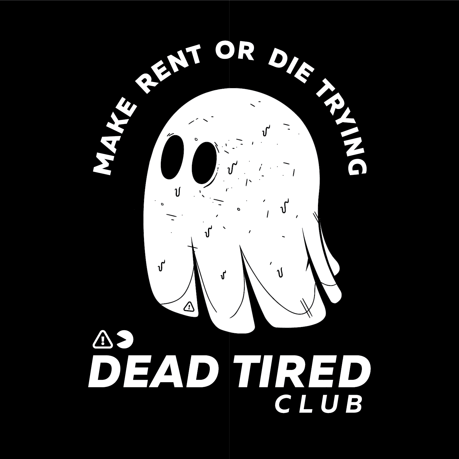 Dead Tired Crew Socks -  - Socks