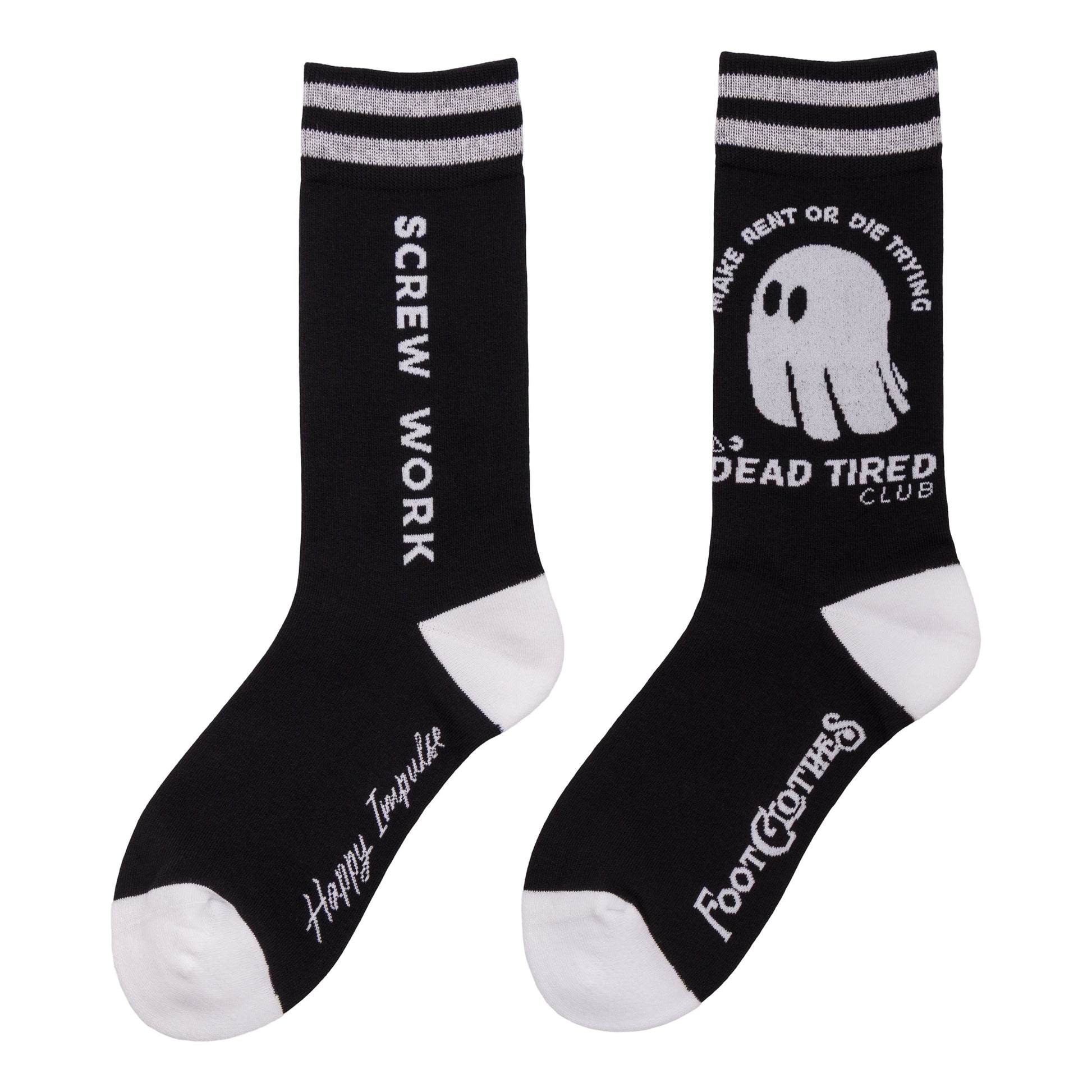 Dead Tired Crew Socks -  - Socks