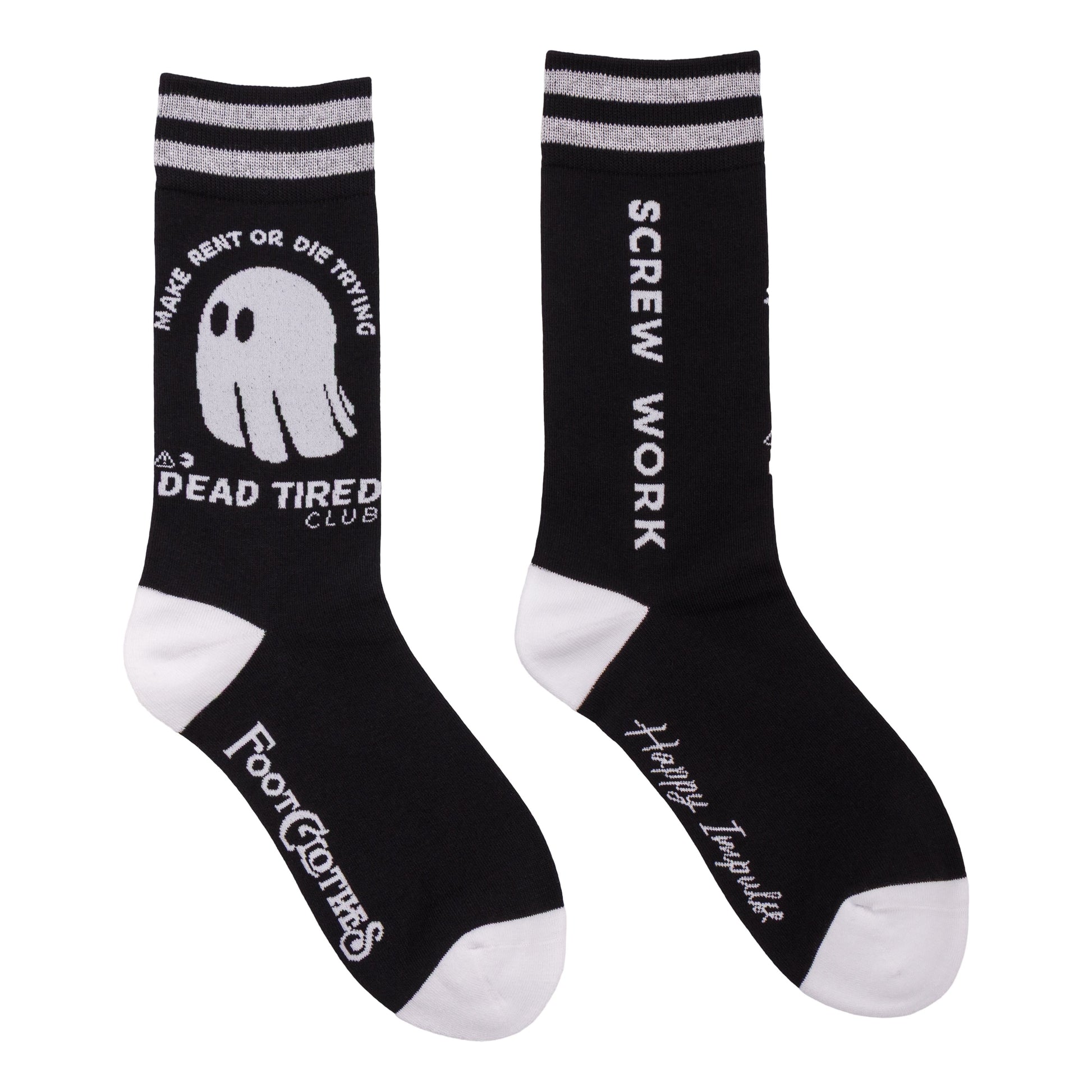 Dead Tired Crew Socks -  - Socks