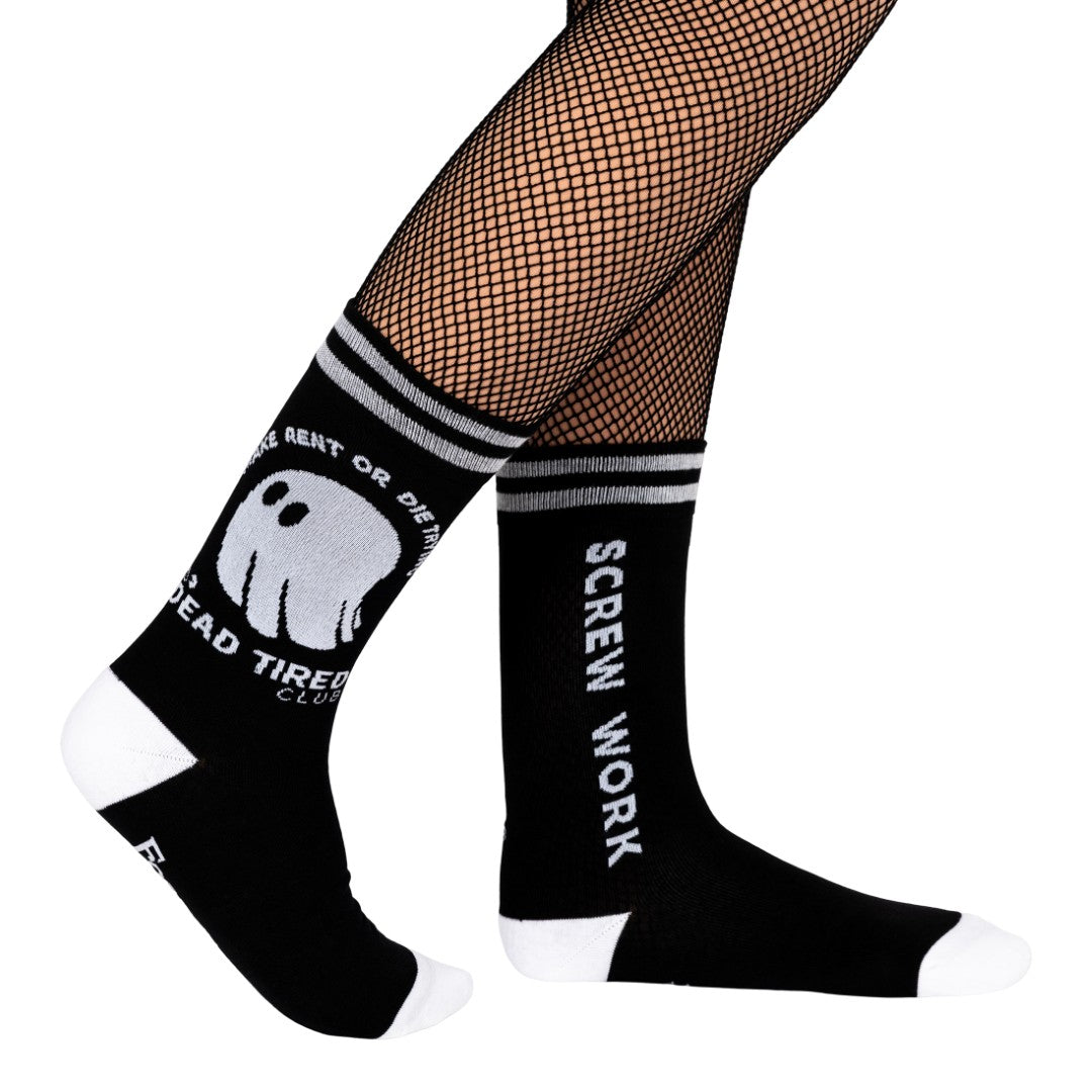 Dead Tired Crew Socks -  - Socks