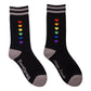 Pride Pixel Hearts Crew Socks -  - Socks