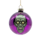 Ghoulish Glass Ornaments 4 Pack - Halloween Glass Baubles - Spooky Christmas Decorations -  - Holiday Ornaments