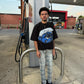 Smurf Oversized Crop Top - Super Max Heavyweight Streetwear Essential