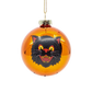Ghoulish Glass Ornaments 4 Pack - Halloween Glass Baubles - Spooky Christmas Decorations -  - Holiday Ornaments