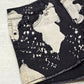 Jean Shorts | Bleach Wash Black White Raw Hem High Rise 5 Pocket - Lovesick - Shorts