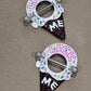 Painful Pleasures Ice Cream 14G Surgical Steel Nipple Rings Set of 2